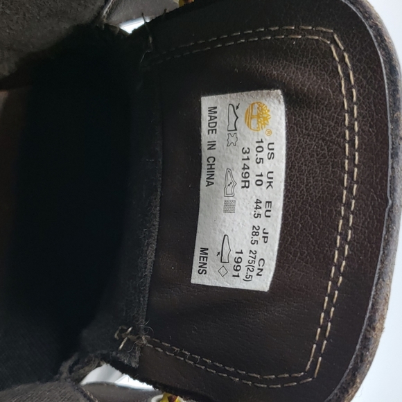 Timberland Brown Leather Chukka  Size 10.5 - Picture 8 of 8